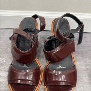 Prune Dark Brown Women's Sandals